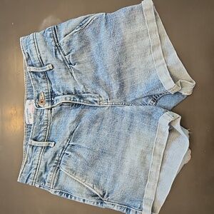 Abercrombie Kids High Rise Mini Mom Short‎ Denim Blue 15/16
